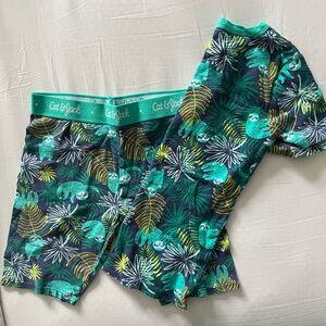 Cat & Jack Kids' Green Pajama Top